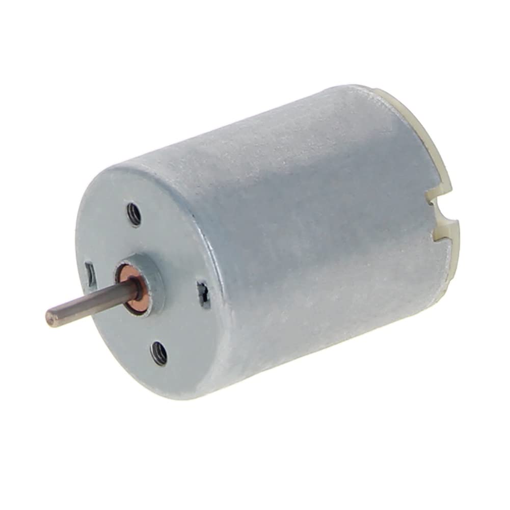 Heyiarbeit Micro DC Motor 12V 6000 RPM 775 Ball Bearing Strong Magnetic Round Shaft High Speed Motor for RC Boat Electronic Equipment
