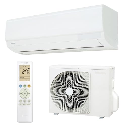 Amazon.co.jp: TOSHIBA(東芝) ルームエアコン 6畳用 RAS-V221TE(W) V