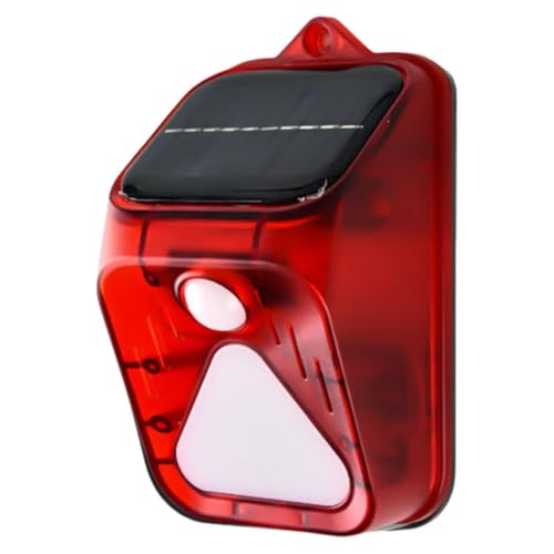 Lampe d'alarme solaire pour sécuriser la ferme et le potager en plein air