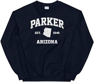 Parker Arizona AZ vintage state Athletic Unisex Sweatshirt