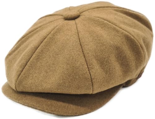 Casquette en laine camel Major Wear l'excellence d'un couvre chef raffiné