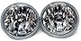 Vspec Geniune Glass 7 inch Round Crystal Diamond clear headlights Wrangler LJ H2 Fj JK TJ YJ par56,H6024 H6017 H6014 H6015