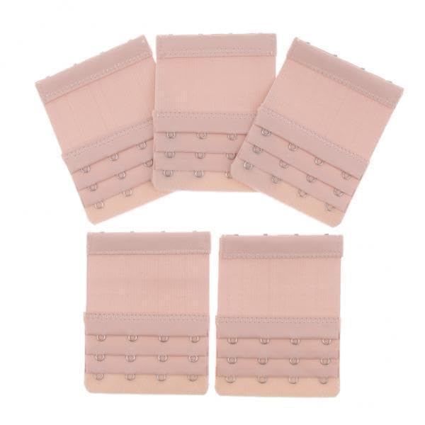 ™ 5x5Pack Womens Bra Extender 4 Hook 3 Rows Bra Extension Underwear Straps Nude | Bras & Bra Sets | Intimates & Sleep | Womens Clothing-image-37