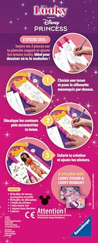 Recharge Looky Disney Princesses Ravensburger Jeux France - vue 4