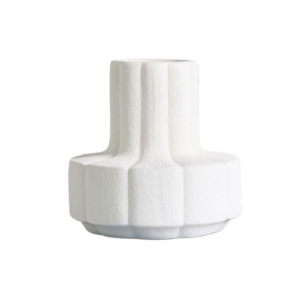 Gfhtrely A Vase European Style Ceramic Vase Home Living Room Desktop Flower Rrangement Dried Flower Ornaments Flower Vases