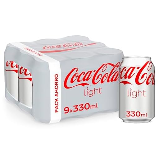 Coca-Cola Light, Refresco sin Azúcar y Sin Calorías Sabor Original- Pack 9 Latas 330 ml | Ya disponible en tu tienda friki favorita! En mundofriki.es! Coca-Cola Light, Refresco sin Azúcar y Sin Calorías Sabor Original- Pack 9 Latas 330 ml | Ya disponible en tu tienda friki favorita! En mundofriki.es!