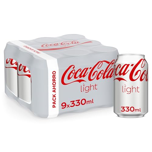 Ya en mundofriki.es: Coca-Cola Light, Refresco sin Azúcar y Sin Calorías Sabor Original- Pack 9 Latas 330 ml