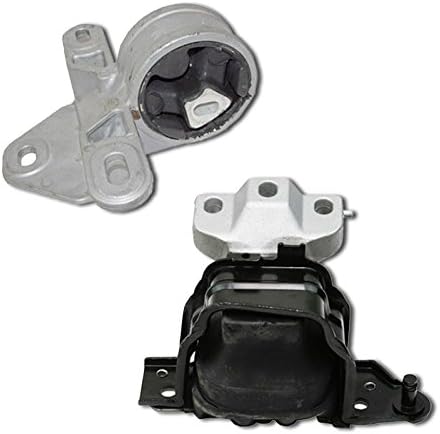 K1147 Front Left & Right Engine Motor Mount Set 2pc Compatible with Fits 2001-2007 Chrysler Town & Country/Voyager 3.3L 3.8L FWD AUTO | A2928 A2926