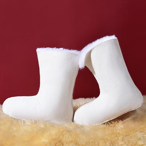 Reyox Women Sheepskin Boot Liners, Thick Warm Wool Fluffy Fleece Replacement Liners for Boots Rainboots2