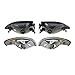 Headlights & Parking Corner Lights Left & Right Pair Set for 94-98 Ford Mustang