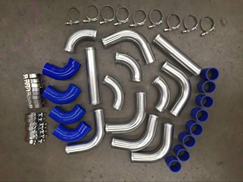 Abrazadera en T de 64 mm de aluminio resistente para mangueras 2