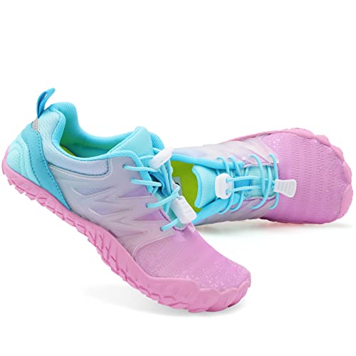 L-Run Toddler Girl Water Shoes Barefoot Swim Shoes For Boys Kid Water Shoe Purple 13.5 Little Kid=Eu32 #TOP6