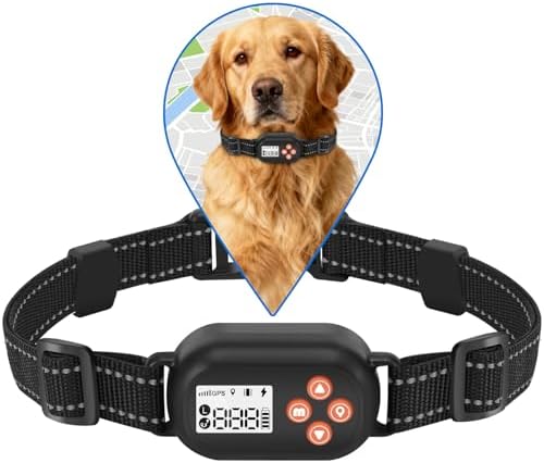 Wireless Dog Fence, GPS Dog Collar Fence System, Electric Contain...