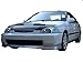 Produktbild AB-00080 AUTO-BRA kompatibel mit Honda Civic Bj. 1996-2000 Haubenbra Steinschlagschutz Tuning Bonnet Bra