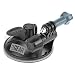 Suction Cup Action Camera Mount with Lock-Tight Hold & Tripod Adapter by USA Gear - Works With GoPro Hero+ , HTC RE Camera , ION Air Pro 3 and More