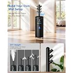 Hiswelle Large Humidifiers for Large Room 4.5 Gal Cool Mist Humidifier for Bedroom Whole House with Remote Control, 800mL/h Output, 56H Runtime, Auto Humidistat, Wheels, Timer, Essential Oil Tray - Image 4