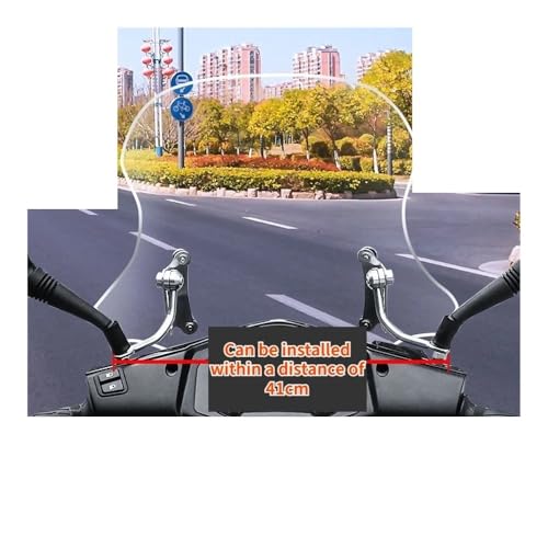 Déflecteur parebrise moto version universelle épaisse rigide haute densité - 5