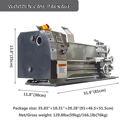 INTSUPERMAI 8x16 Mini Metal Lathe