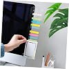 2pcs Monitor Memo Note Board Phone Message Memo Board Computer Screen Easy Install