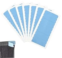 Viojrlly 144 Stück Invisible Tape in Extensions Echthaar Seidig Ersatztapes Klebestreifen,Doppelseitiges Klebekraft Haar Klebeband,Ersatztapes für Tape In Hair Extensions Echthaar