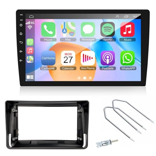 Wireless Apple CarPlay & Android Auto: Collega il tuo iPhone o smartphone Android in modalità wireless, accedi a mappe, musica, messaggi e assistente vocale senza mai distogliere lo sguardo dalla strada.