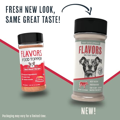 Image of BEAUMONT BASICS Flavors Dog Food Topper, Freeze-Dried, Grain-Free, (3 Pack), 3.1 oz - Beef Recipe