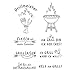 Produktbild Efco Stempel Clear Grillmeister". transparent. A7/ 74 x 105 mm. 8-teilig
