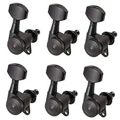 Ensemble de 6 accordeurs de guitare-cl mécaniques pour guitares acoustiques électriques 6r - Les Beatles, Paul McCartney, John Lennon, RIngo Starr, George Harrison Ensemble de 6 accordeurs de guitare-cl mécaniques pour guitares acoustiques électriques 6r – Image 2