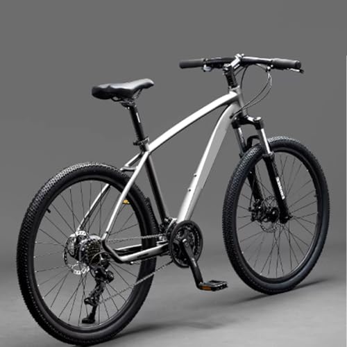 Bicicleta de montaña plegable, bicicleta todoterreno portátil, liviana y con engranajes de 24 velocidades, horquilla delantera con suspensión todoterreno, diseñada for carreras de adultos(D,26-inch)