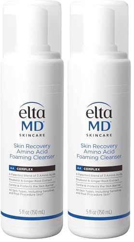 EltaMD Skin Recovery Amino Acid Foaming Cleanser 5oz (Pack of 2)