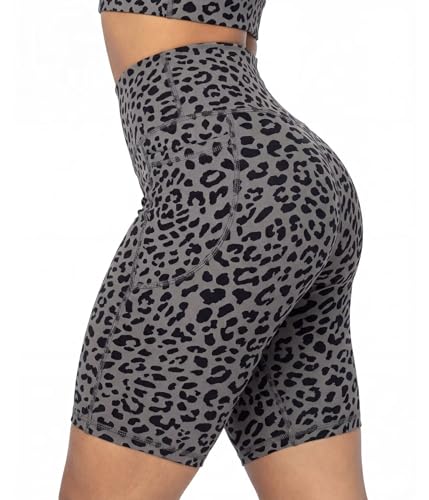 Image of Sunzel No Front Seam Biker Shorts for Women with Pockets, Yoga Workout Gym Bike Shorts with Tummy Control | 3, 5 Or 8-Inch Inseam, High Waisted, No Front Seam, Side Pockets, Buttery Soft, Compression Fit, Squat Proof, Tummy Control