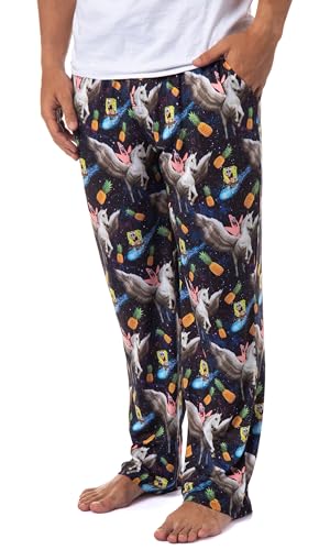 Spongebob Squarepants Mens' Patrick Star Galaxy Tossed Sleep Pajama Pants