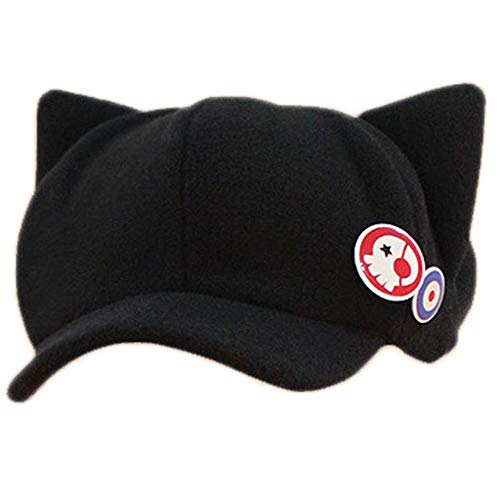 Bonnet oreilles de chat Black Sugar doux et extensible pour femme