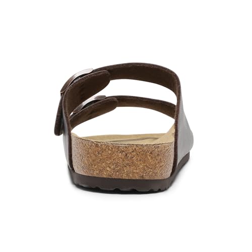 Image of Bruno Marc Men's Cork footbed Sandal Beach Slides with Adjustable Buckle Straps