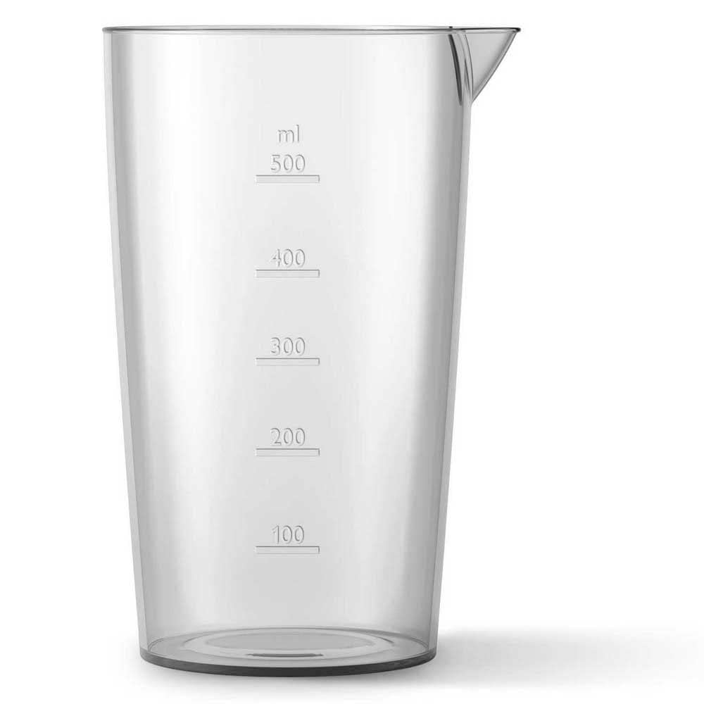 Philips Hr2535/00 Promix Handmixer mit Becher, S-Blade-Klingen, Zubehör inklusive, kompakter Zerkleinererer, 650 W