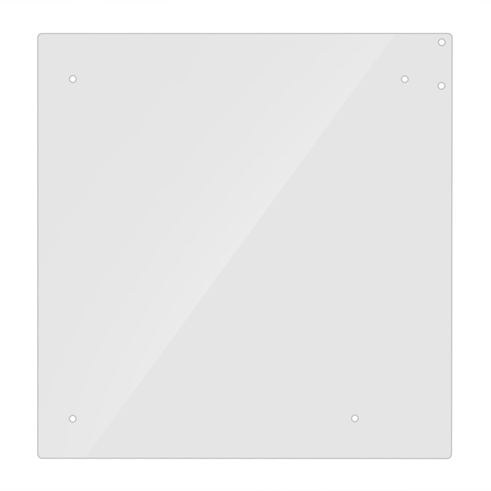 – Acrylic Computer Case, Open Frame Transparent DIY Base Stand for ITX Motherboard with Easy Installation Cooling and Long Graphics Card Support for GAMERS and Tech