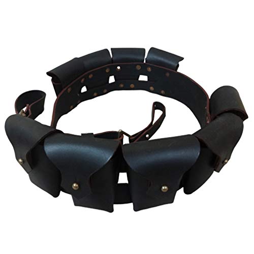 Bandolier 1903 en cuir à 9 poches pour costume Jawa de cosplay et reconstitution