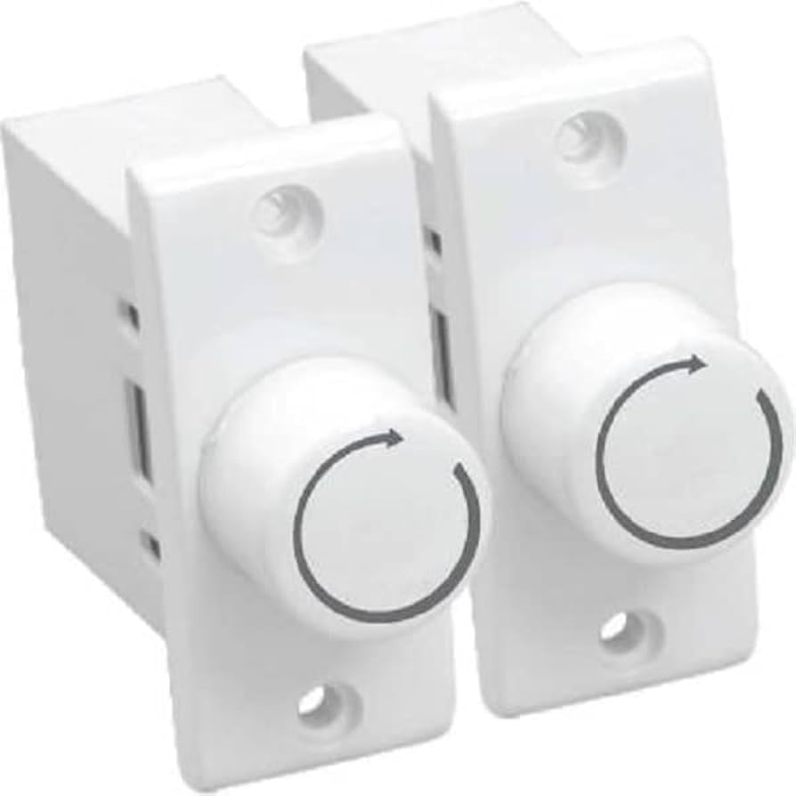 SEER® ceiling fan regulator Dimmer Type Regulator use in household, offices, shops, restaurants, hospitals and more (White),Non-Modular(L*B = 5.5 * 2.4cm) Dimmer Switch