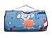 EVERYDAY KIDS Nap Mat w/Removable Pillow -Outer Space Adventures- Carry Handle with Straps Closure, Rollup Design, Soft Microfiber for Preschool, Daycare, Travel Sleeping Bag - Ages 3-6 Years