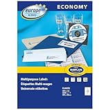 Étiquettes multi-usages : 1200 étiquettes autocollantes blanches pour organiser, classer, identifier ou personnaliser selon vos besoins au quotidien