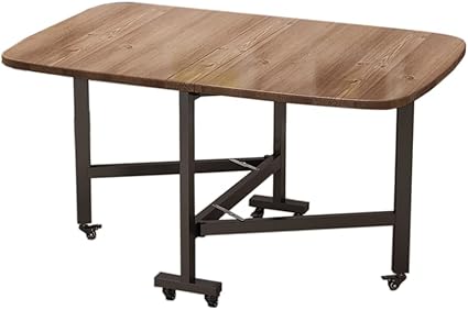 Amazon リビダイニングテーブル 木製テーブル 天板折りたたみテーブル 食卓 テーブル 角型テーブル ナチュラル 折り畳み可能 キャスター付き コンパクト収納 省スペースlty6 Ab23ングテーブル 伸縮ダイニングテーブル 折りたたみ 伸長式 ダイニングテーブル 食卓