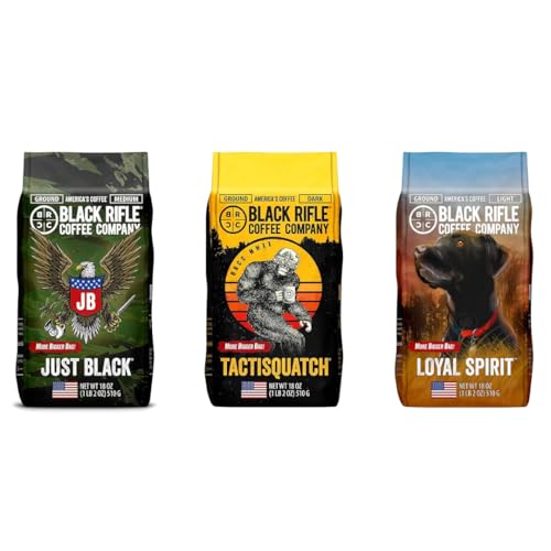 Black Rifle Coffee Company, Light, Medium, Dark...