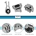 X AUTOHAUX 1 Set Engine Motor Transmission Mounts for Ram Promaster City 2.4L 2015-2018 for Jeep Renegade 2015-2020 No.68258599AA/68363755AA/68363756AA
