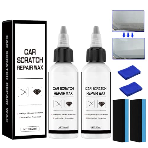 Ultimate Paint Restorer,New Car Scratch Repair Wax,Car Paint Scratch Repair,Scratches Repairing and Polishing,Multi-Effect Protection,Scratch Remover for Vehicles(2PCS)