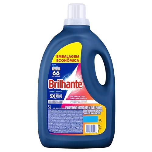 Sabão Liquido Brilhante Limpeza Total 5L