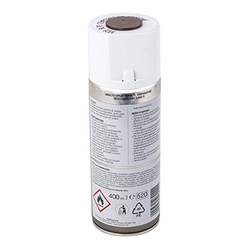 Arexons 3329 Acryl-Spray, geeignet für hohe Temperaturen, 400 ml, braun – Ansicht 2
