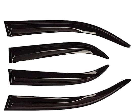 Image of Premium Non-Breakable Car Window Door Visor /Rain Guard /Wind Deflector Compatible for (Maruti Suzuki Ritz)
