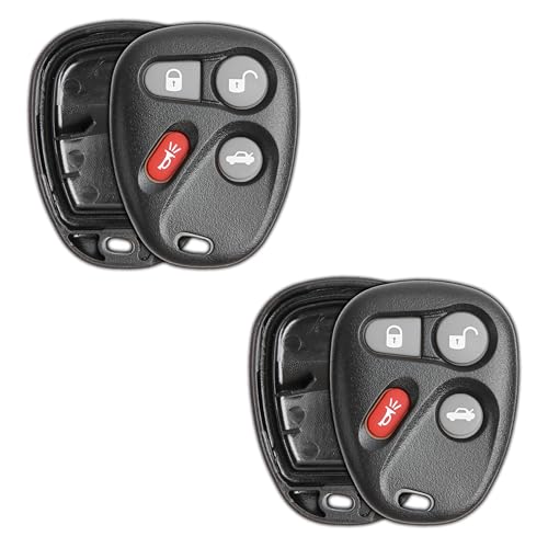 Coque de rechange KOBLEAR1XT KeylessOption pour télécommande de voiture à 4 boutons x2