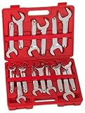 Pittsburgh 15 Piece Metric Service Wrench Set