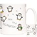 Tazza da caffè con pinguino Pick Up A Penguin, in ceramica da 312 ml, per gli amanti dei pinguini